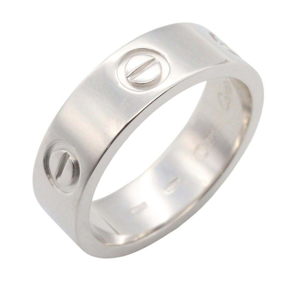 CARTIER 18k Silver Love Ring